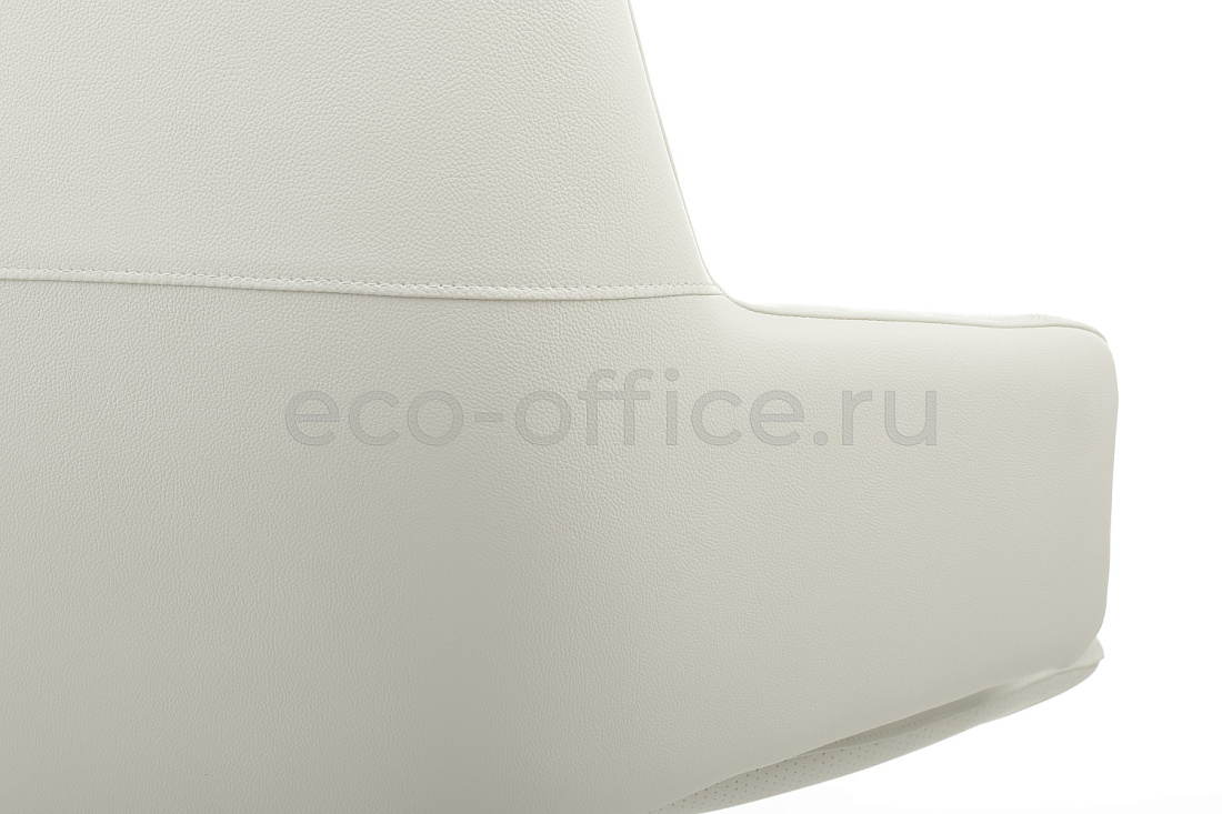 Кресло руководителя RV Design SPELL-M B1719 Белая кожа  стоимость
