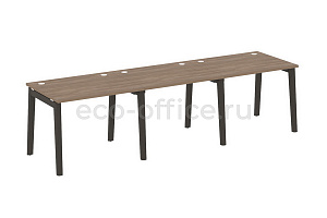 Рабочая станция на 3 рабочих места ONIX WOOD OW.RS-3.1.8 Дуб Аризона / Дуб Тёмный фото