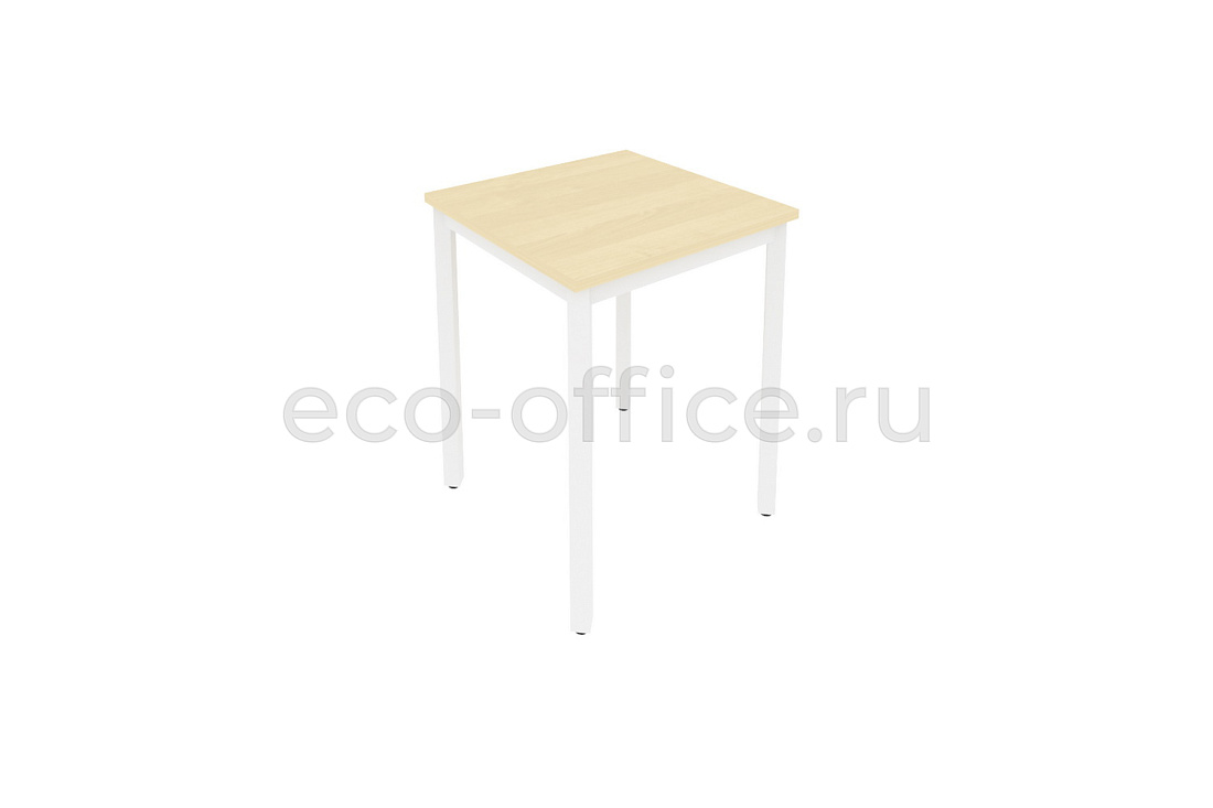 Стол письменный на металлокаркасе SLIM SYSTEM С.СП-1.1 Клён / Белый металл купить в Москве