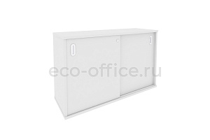Шкаф-купе низкий STYLE Л.ШК-3.1 Т Белый фото