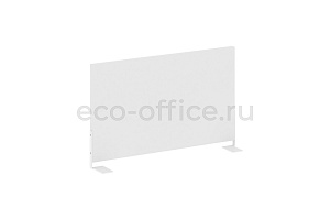 Экран для стола боковой L600 METAL SYSTEM STYLE Б.ЭКР-60 Белый / Белый металл фото