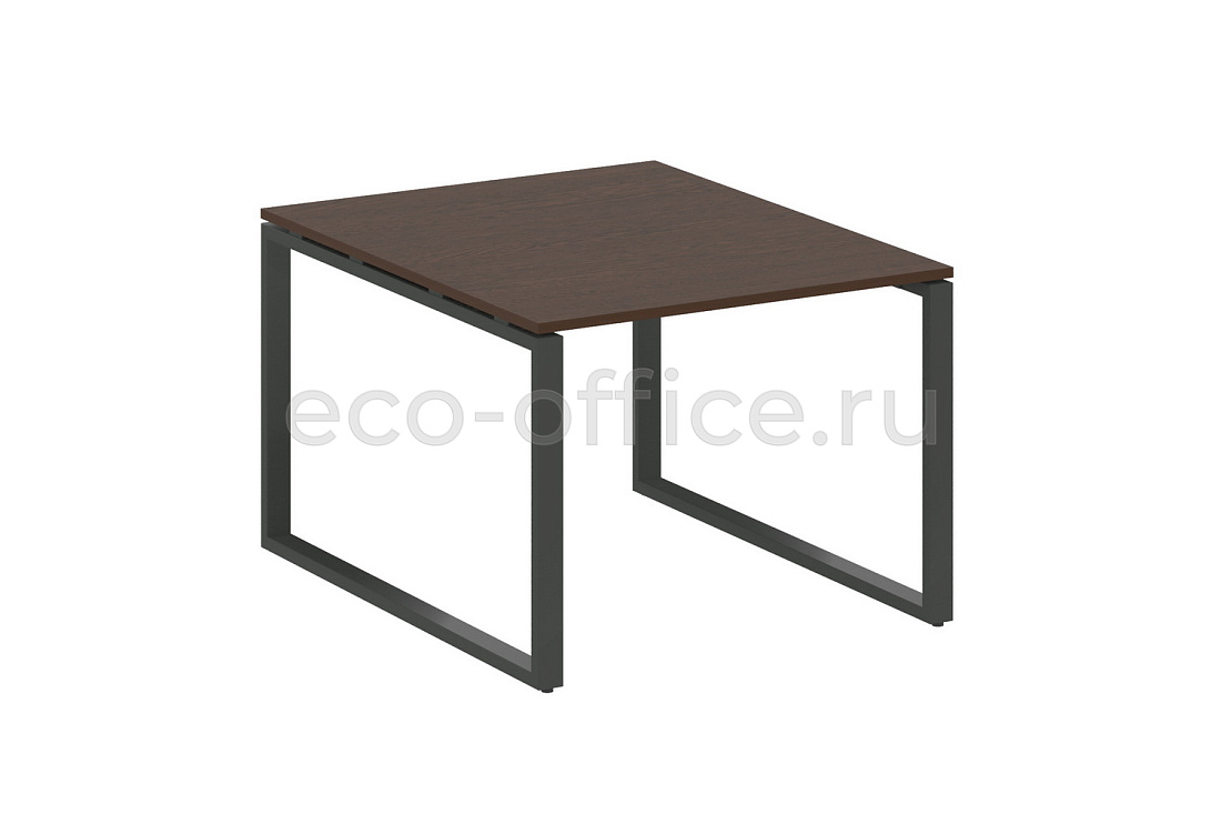 Стол переговорный (1 столешница) METAL SYSTEM STYLE БО.ПРГ-1.1 Венге Цаво / Антрацит металл  стоимость