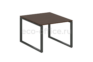 Стол переговорный (1 столешница) METAL SYSTEM STYLE БО.ПРГ-1.1 Венге Цаво / Антрацит металл фото