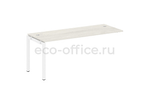 Проходной наборный элемент METAL SYSTEM QUATTRO 5x5 50БП.ПРС-СП-1.5 Дуб Наварра / Белый металл фото