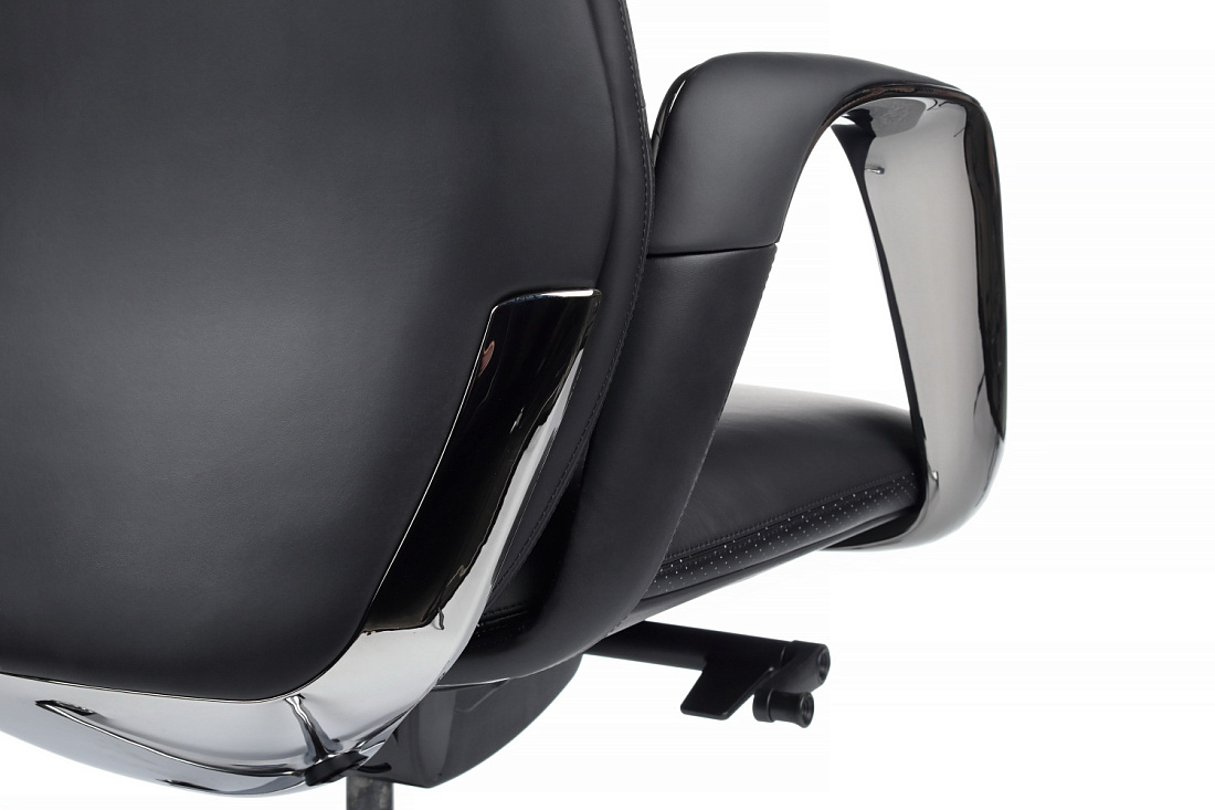 Кресло руководителя RV Design NAPOLI-M YZPN-YR021 Чёрная кожа  стоимость