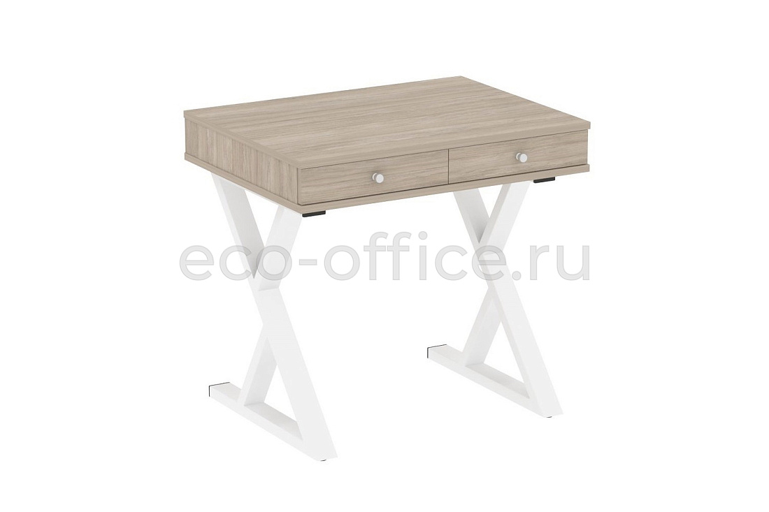 Стол на металлокаркасе HomeOffice VR.SP-1-79.M white Дуб Аттик  стоимость