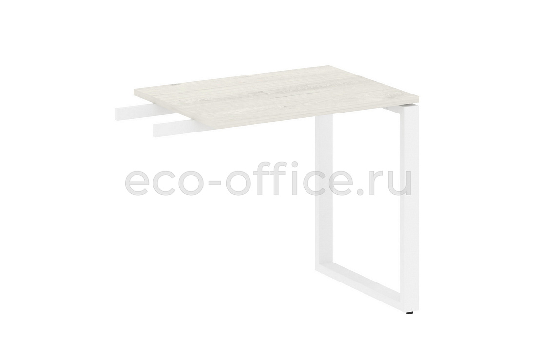 Приставной элемент на О-образном м/к METAL SYSTEM STYLE БО.ПР-2 Дуб Наварра / Белый металл  стоимость