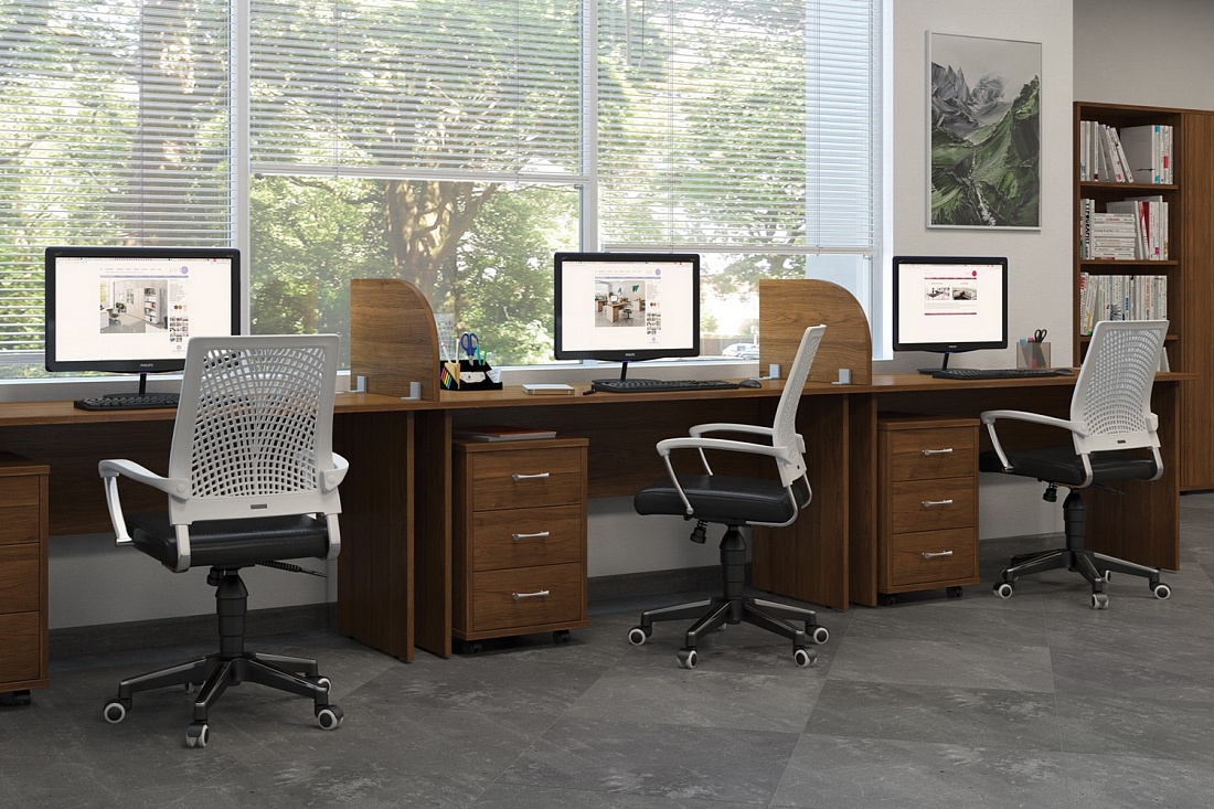 мебель для персонала trend орех экко фото