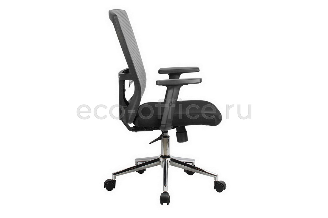 Кресло офисное RV Chair FIX 831E Серая сетка / Чёрная ткань  стоимость