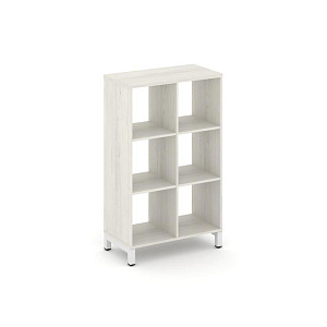 Каркас стеллажа 3 яр. STYLE PROJECT SN.KS-320 Дуб Наварра/Металл Белый фото