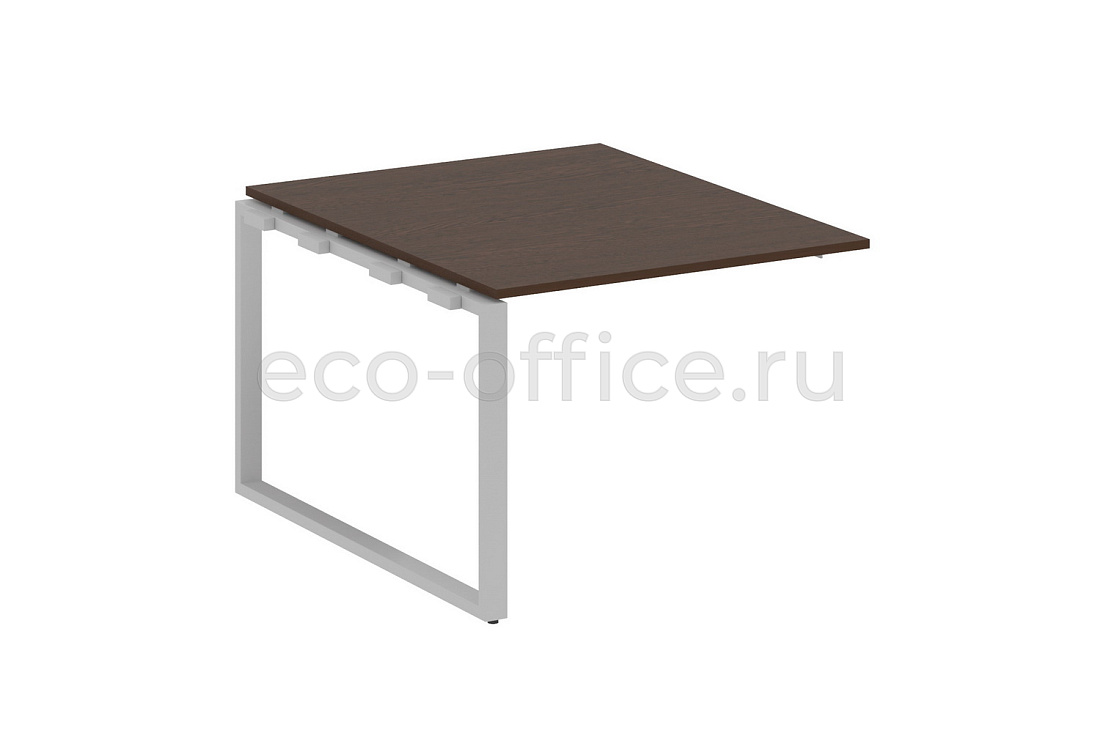 Проходной наборный элемент переговорного стола METAL SYSTEM STYLE БО.ППРГ-1 Венге Цаво / Серый металл  стоимость