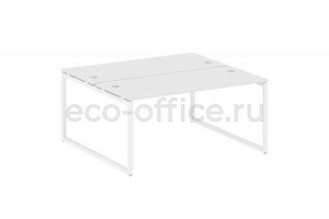 Рабочая станция METAL SYSTEM QUATTRO 4x4 40БО.РАС-СП-2.4 Белый / Белый металл фото