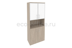 Шкаф высокий широкий ONIX O.ST-1.4 R white Дуб Аттик фото
