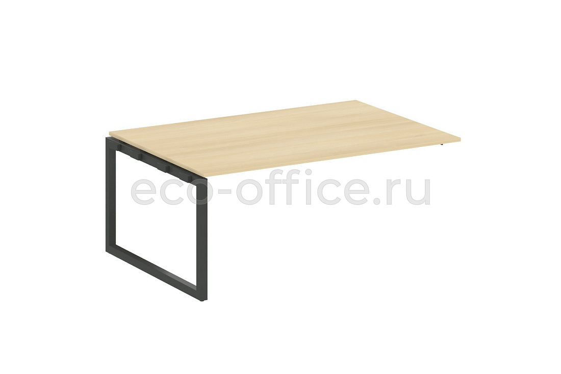 Проходной наборный элемент переговорного стола METAL SYSTEM QUATTRO 5x5 50БО.ППРГ-5 Акация Лорка / Антрацит металл  стоимость