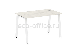 Стол письменный METAL SYSTEM STYLE БА.СП-2 Дуб Наварра / Белый металл фото