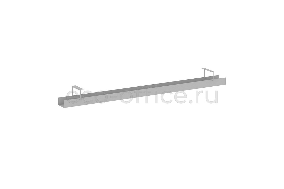 Кабель-канал узкий для стола L1600 METAL SYSTEM STYLE МК-0160 Серый металл  стоимость