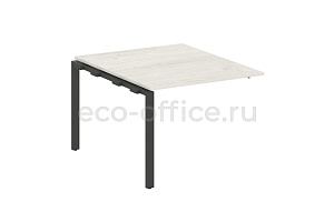 Проходной наборный элемент переговорного стола METAL SYSTEM STYLE БП.ППРГ-1 Дуб Наварра / Антрацит металл фото