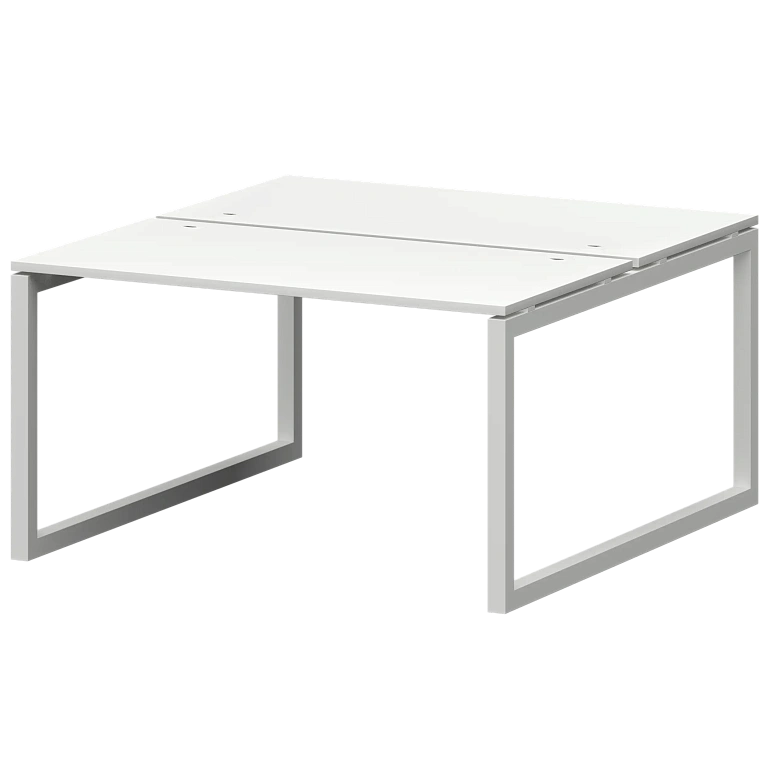 бенч двойной на металлокаркасе protech смс2-о-16к.149.пр50 белый/белый фото