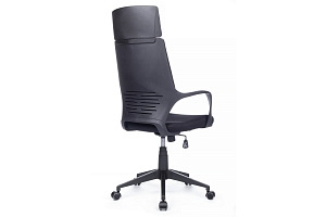 Кресло RV Chair IQ RV 8989 Чёрный пластик / Чёрная ткань фото