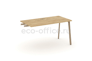 Стол приставка к опорным тумбам ESTETICA ES.SPR-3-LP Тиквуд Светлый фото