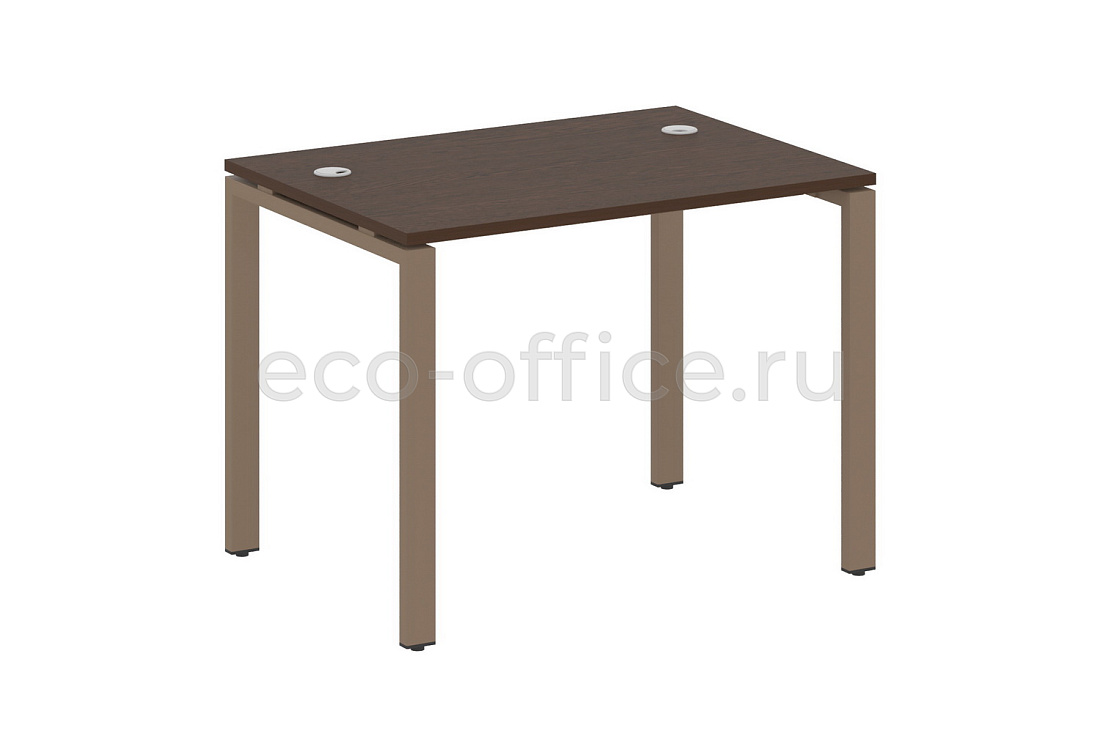 Стол письменный METAL SYSTEM STYLE БП.СП-1 Венге Цаво / Мокко металл  стоимость