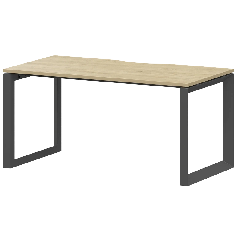 стол на металлокаркасе protech нтмп.о-140 баттл рок/антрацит фото