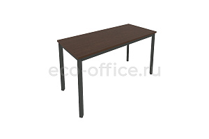 Стол письменный на металлокаркасе SLIM SYSTEM С.СП-5.1 Венге Цаво / Антрацит металл фото