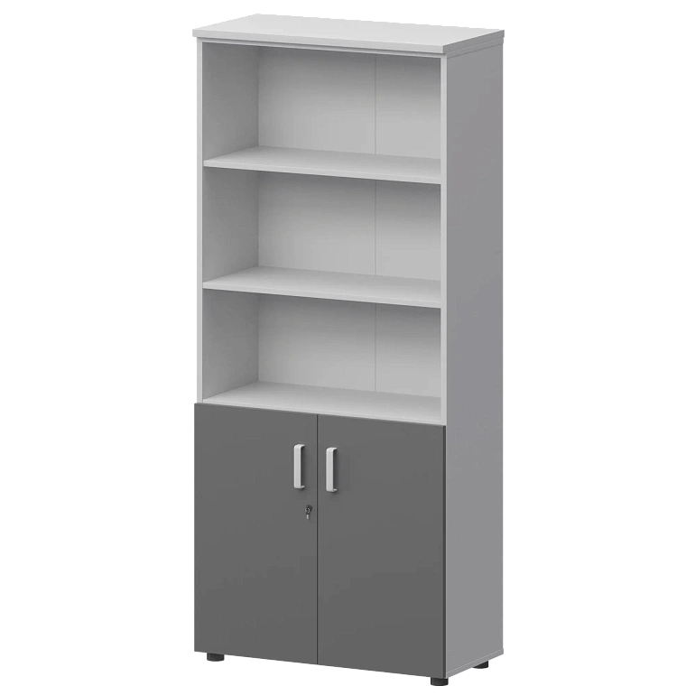 шкаф protech смш-58д2 тип1 белый/графит фото