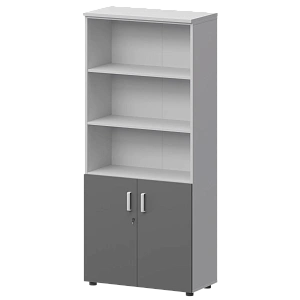 Шкаф Protech СМШ-58Д2 Тип1 Белый/Графит фото