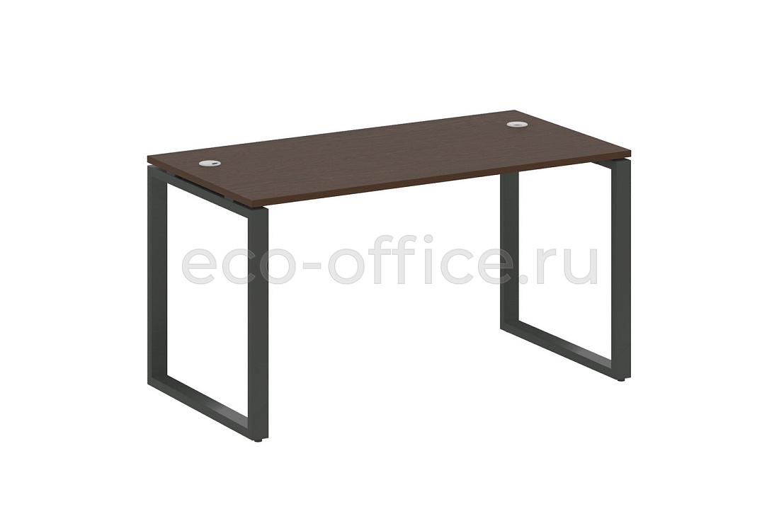 Стол письменный METAL SYSTEM STYLE БО.СП-3 Венге Цаво / Антрацит металл  стоимость