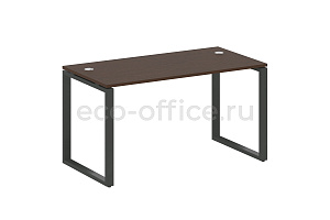 Стол письменный METAL SYSTEM STYLE БО.СП-3 Венге Цаво / Антрацит металл фото