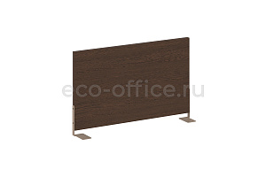Экран для стола боковой L600 METAL SYSTEM STYLE Б.ЭКР-60 Венге Цаво / Мокко металл фото