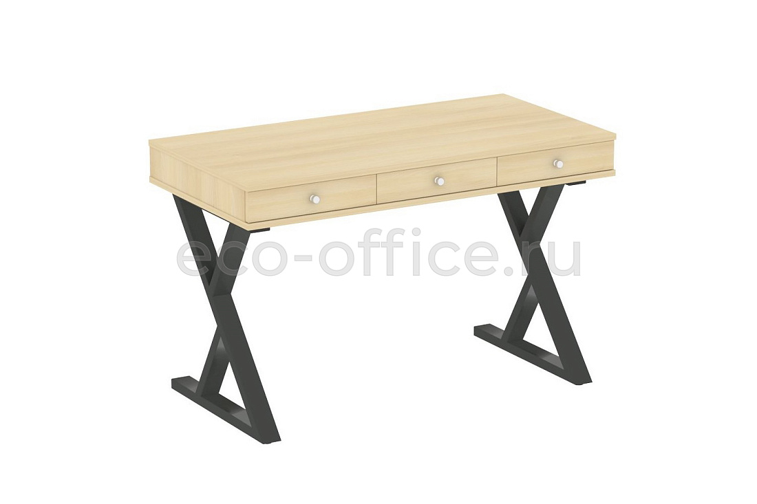 Стол на металлокаркасе HomeOffice VR.SP-1-118.M antracite Акация Лорка  стоимость