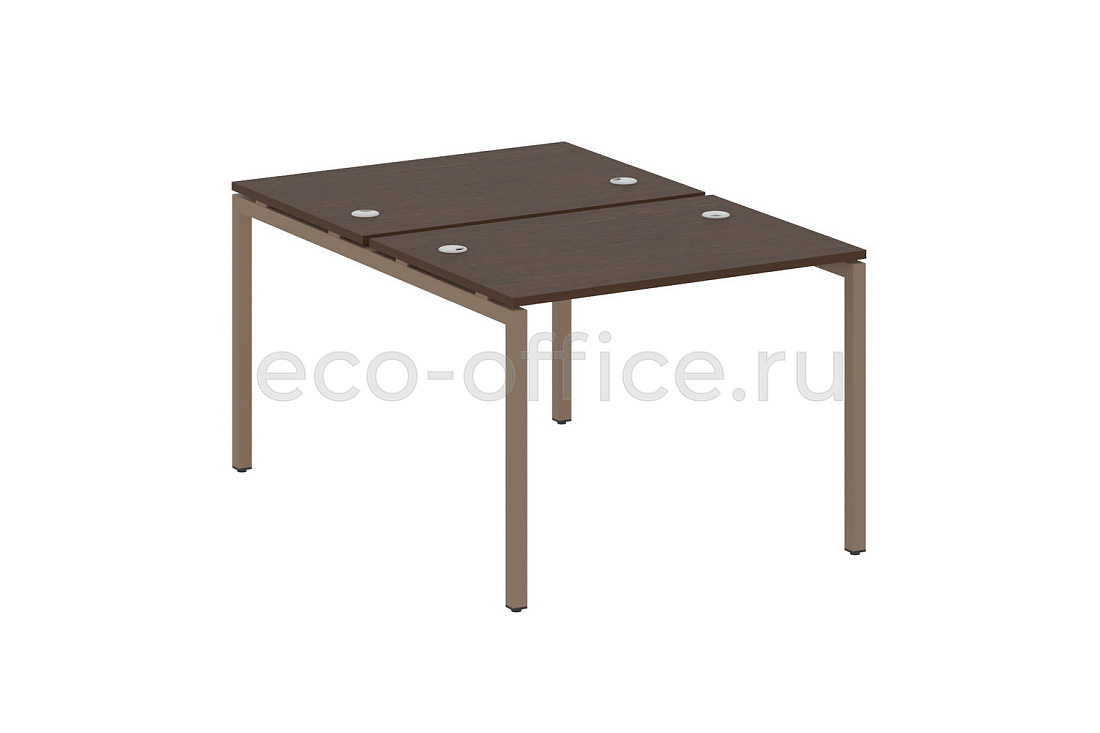 Рабочая станция METAL SYSTEM QUATTRO 4x4 40БП.РАС-СП-2.1 Венге Цаво / Мокко металл  стоимость