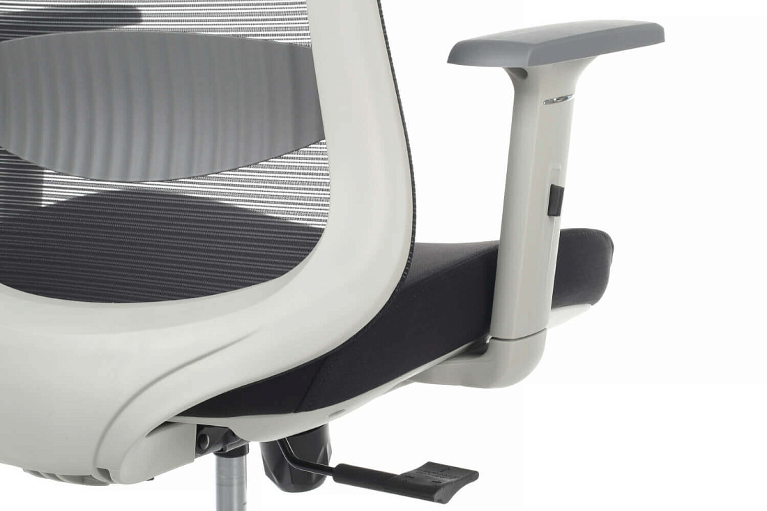 кресло rv chair scott bh2358s чёрная сетка / чёрная ткань фото