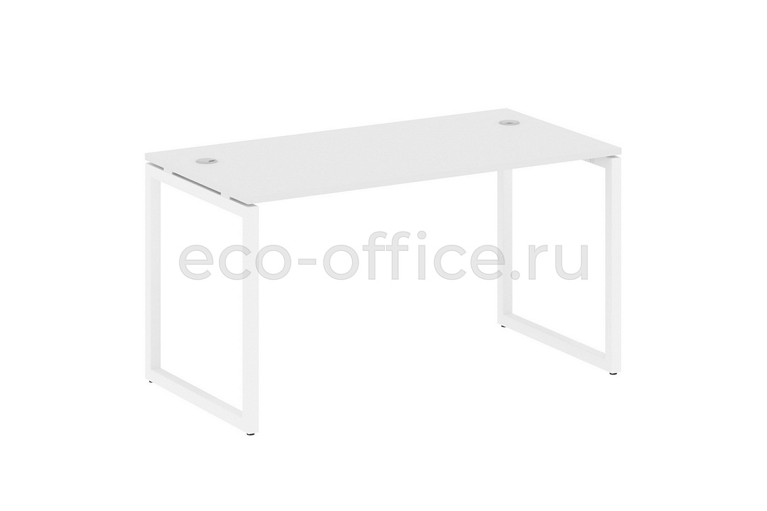 Стол письменный METAL SYSTEM QUATTRO 4x4 40БО.СП-3 Белый / Белый металл  стоимость