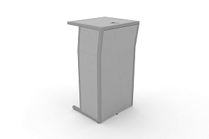 Трибуна DESK DK-TR Серый / Серый металл фото