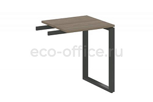 Приставной элемент на О-образном м/к METAL SYSTEM STYLE БО.ПР-1 Вяз Благородный / Антрацит металл фото