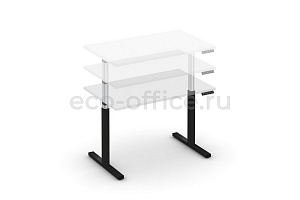 Стол электроподъёмный MOVE UP MV.SE-2.7 Белый бриллиант / Антрацит металл фото