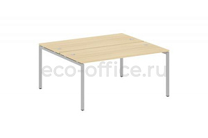 Рабочая станция METAL SYSTEM QUATTRO 4x4 40БП.РАС-СП-2.4 Акация Лорка / Серый металл фото