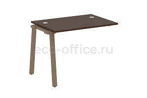 Проходной наборный элемент METAL SYSTEM STYLE БА.ПРС-СП-1.1 Венге Цаво / Мокко металл фото