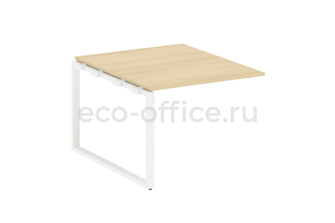 Проходной наборный элемент переговорного стола METAL SYSTEM STYLE БО.ППРГ-1 Акация Лорка / Белый металл  стоимость