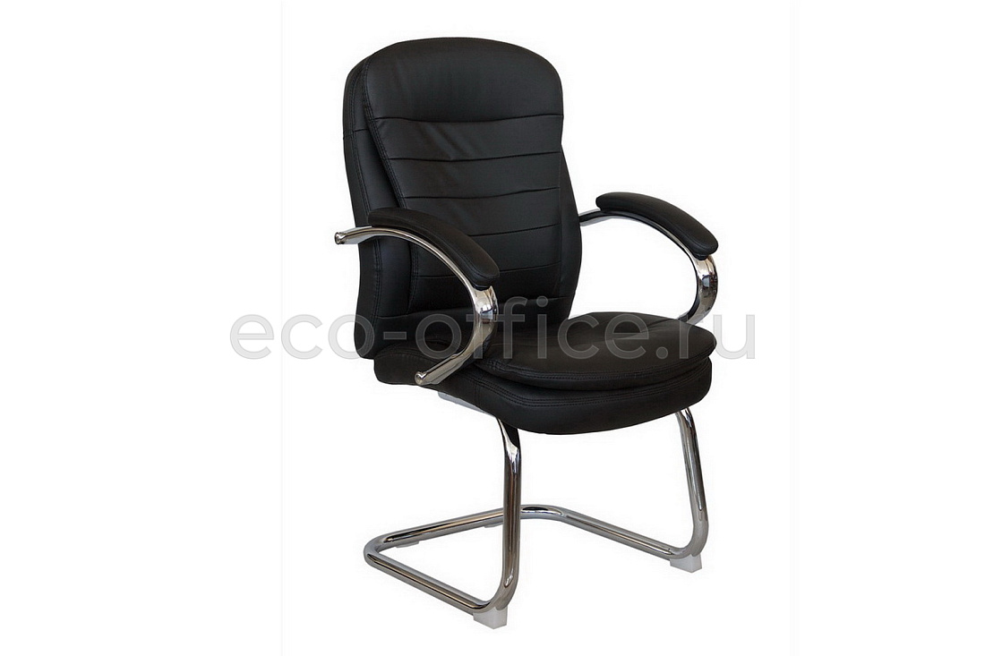 Конференц-кресло RV Chair FAIT 9024-4 Чёрная экокожа  стоимость