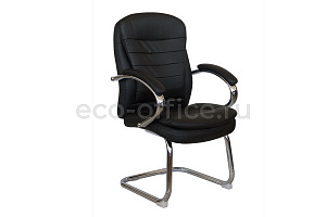 Конференц-кресло RV Chair FAIT 9024-4 Чёрная экокожа фото
