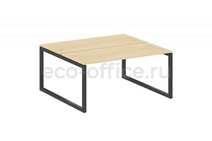 Рабочая станция METAL SYSTEM QUATTRO 5x5 50БО.РАС-СП-2.4 Акация Лорка / Антрацит металл фото