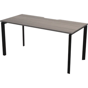 Стол на металлокаркасе Protech НТМП.П-120 Лиственница/Антрацит фото