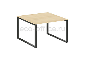 Стол переговорный (1 столешница) METAL SYSTEM STYLE БО.ПРГ-1.2 Акация Лорка / Антрацит металл фото