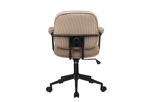 Кресло ECO-CHAIR CHESTER W-221T Бежевый велюр фото