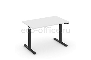 Стол электроподъёмный MOVE UP MV.SE-2.7 Белый бриллиант / Чёрный металл фото
