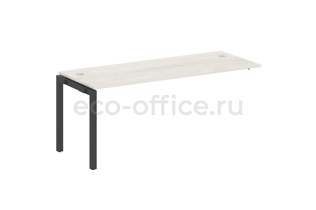Проходной наборный элемент METAL SYSTEM QUATTRO 5x5 50БП.ПРС-СП-1.5 Дуб Наварра / Антрацит металл  купить в Москве